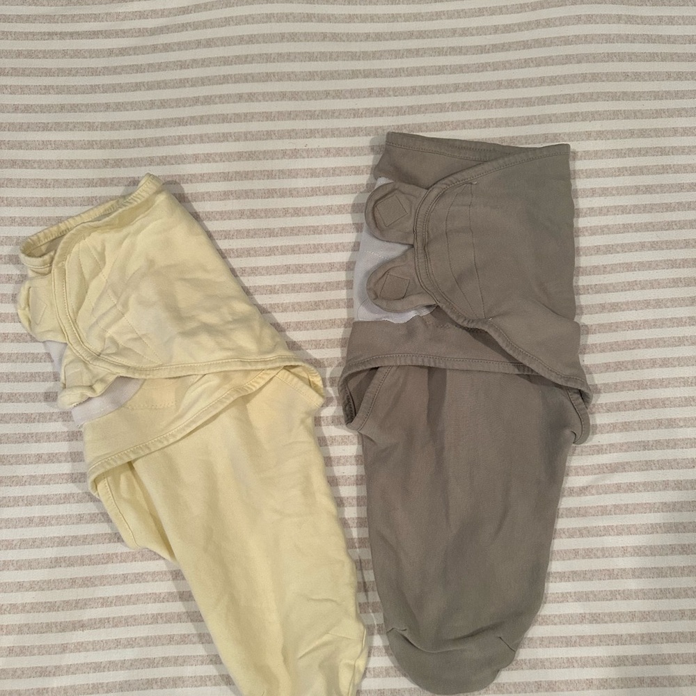 Amazon Kids Pajamas Sleep Sacks - Yellow and Gray